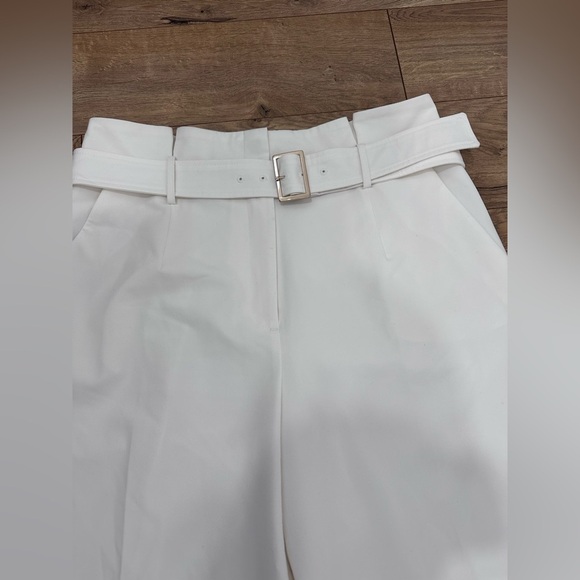 Worthington Cream Women's Trousers with Belt - Picture 10 of 10